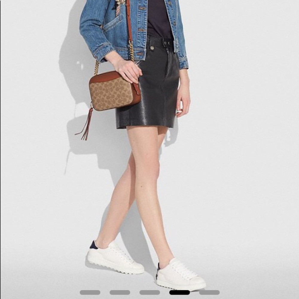 Coach signature camera bag